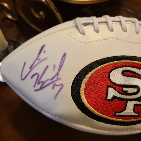 Colin Kaspersky Autographed Football - Picture 4 of 4